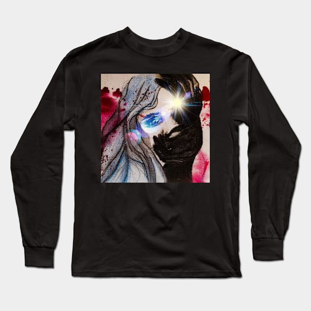 Fear Long Sleeve T-Shirt by teenamarie23art